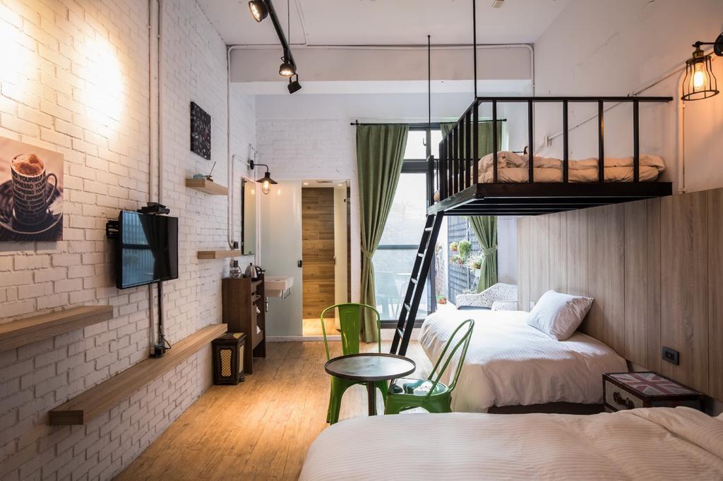 The Brick Apartment Tainan Exterior photo